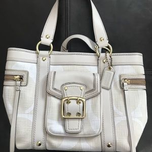 Coach monogram purse